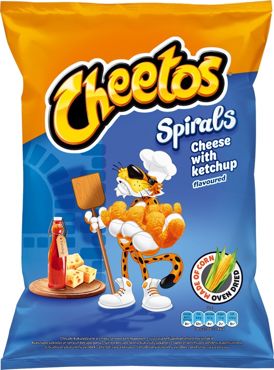Actual product image Cheetos Spirals (80 g)