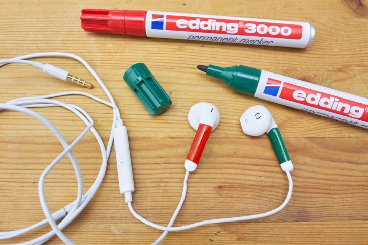 Produktbild Edding Permanent Marker 3000 (Karminrot, 3 mm, 1 x)