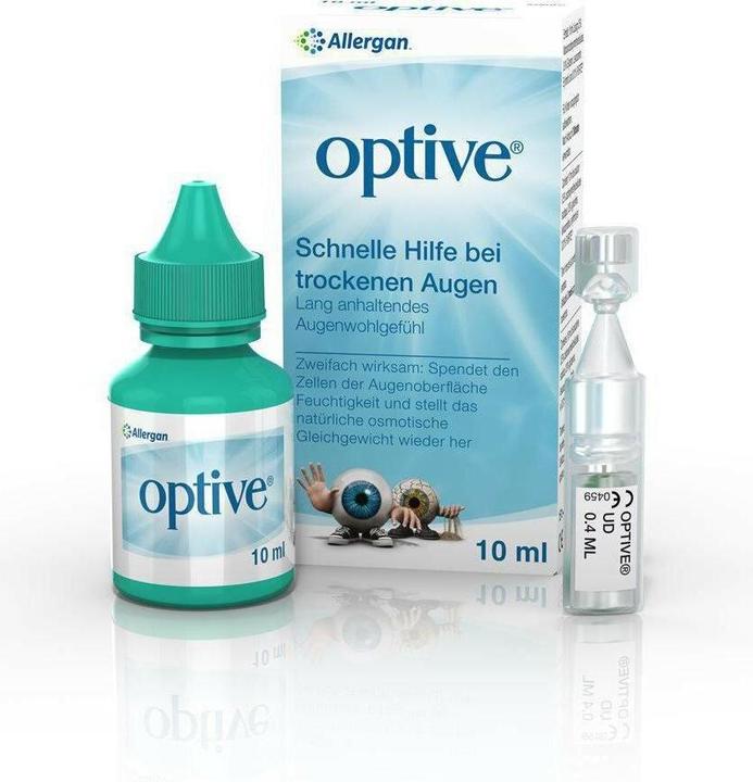 Produktbild Optive Allergan benetzende Augentropfen (10 ml)