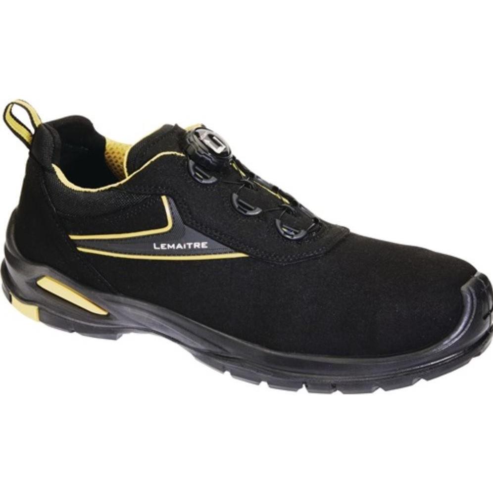 Lemaitre, Sicherheitsschuhe, Sicherheitsschuh Harrison Grösse 41 schwarz/gelb S3 SRC ESD EN ISO 20345 Mikrofaser (S3, 41...