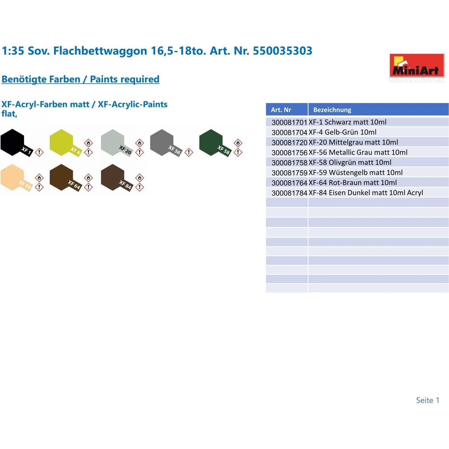 Thumbnail - Mini art Soviet Railway Flatbed 16,5-18 t