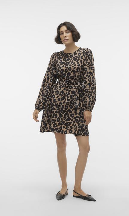 Image du produit Vero Moda Vmiris Ls Short Dress Wvn Pop1 Ga Robe (XS)