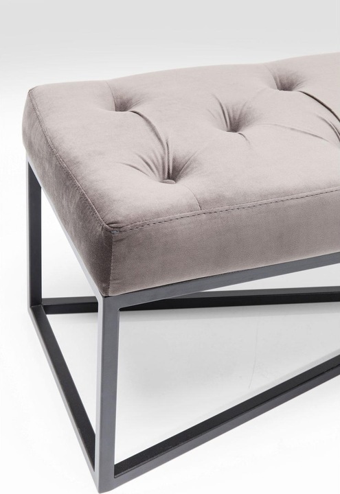 Produktbild Kare Design Bank Crossover Grau Schwarz 150x40cm (150 cm)