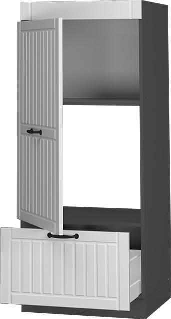 Produktbild Vicco Mikrowellenschrank Fame-Line (60 x 58 x 153.5 cm)