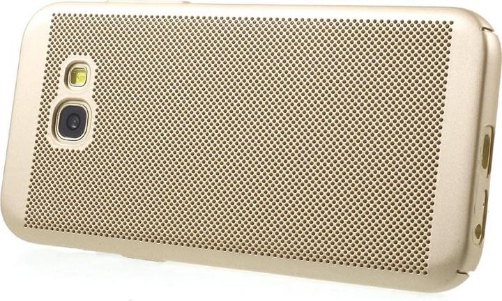 Produktbild König Design Handyhülle für Samsung Galaxy A5 (2017) Schutzcase Backcover Bumper Etuis Gold (Samsung Galaxy A5 (2017))