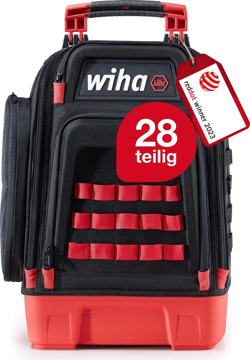 Productafbeelding Wiha Gereedschapsrugzak elektrisch (28 onderdelen)