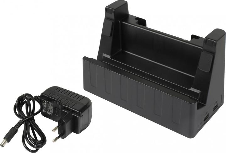 Actual product image Allnet Rugged Outdoor Tablet zbh. Docking station, RJ45 LAN, 2xUSB, RS232, X-Trail-Dock-Light (2 ports)