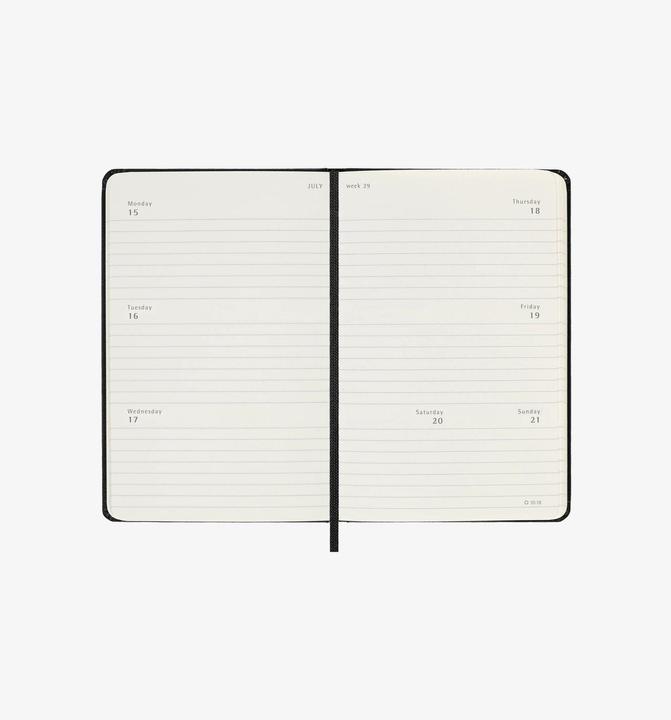 Produktbild Moleskine Geschäftsagenda (13 x 21 cm, Englisch)