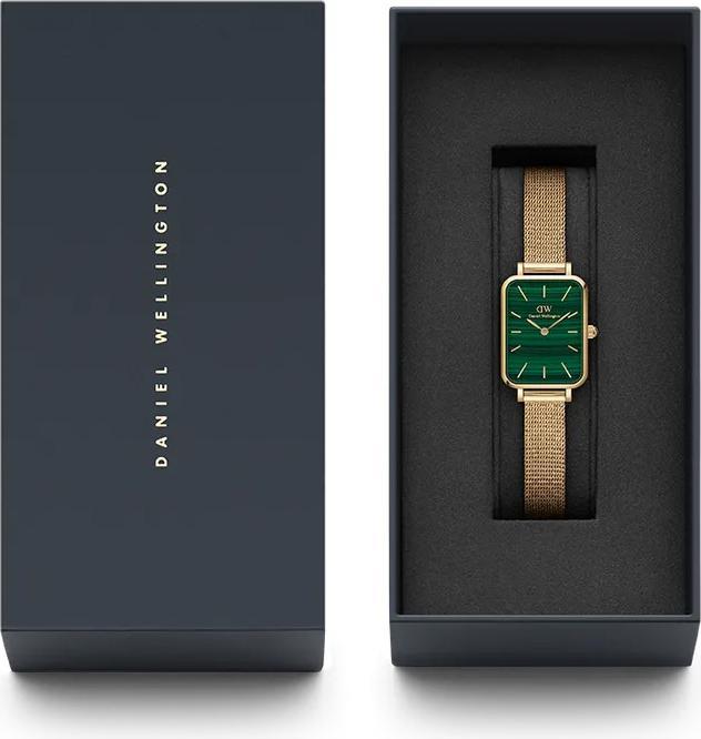 Produktbild Daniel Wellington Quadro Pressed Evergold Green (Analoguhr)