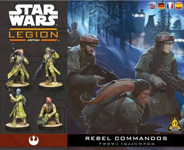 Actual product image Atomic Mass Games Star Wars Legion - Rebel Commandos (French)