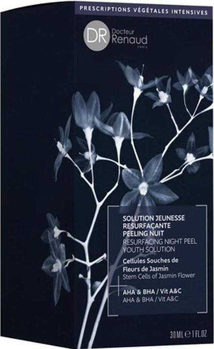 Immagine prodotto Dr. Renaud Soluzione di giovinezza con peeling notturno ai fiori di gelsomino - 30ml (Scrub detergente, 30 ml)