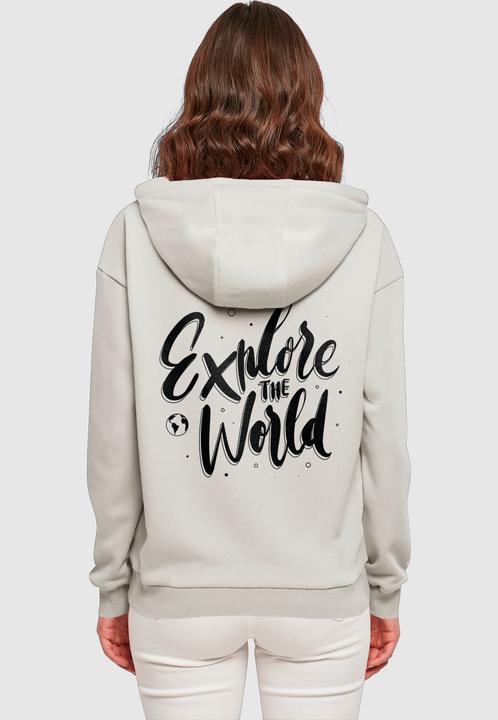Produktbild Merchcode Ladies Wording - Explore The World Everyday Hoody - 174819 (XS)
