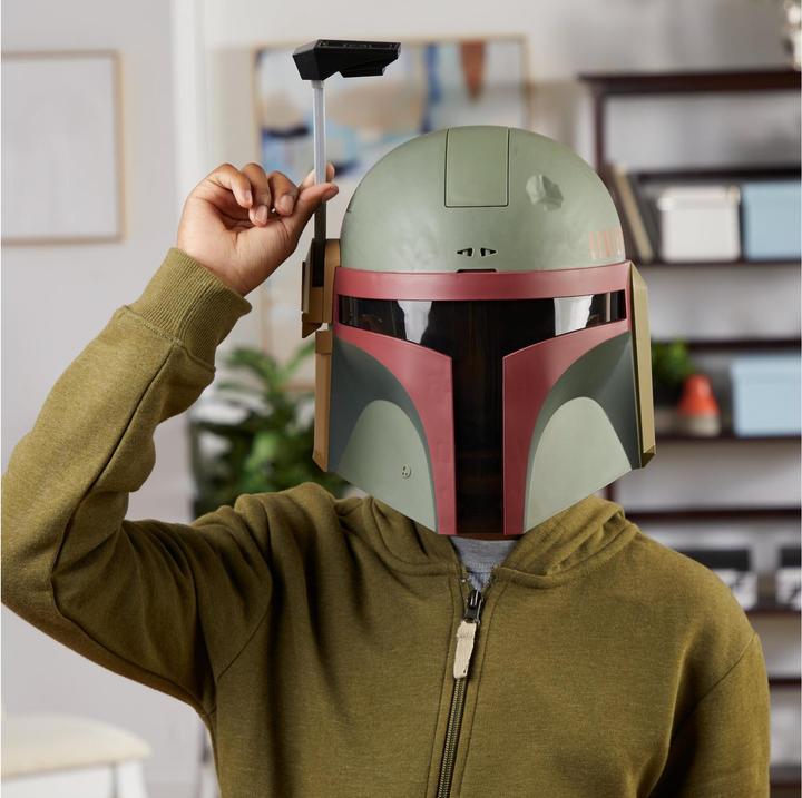 Produktbild Hasbro elektronische Boba Fett Maske, Star Wars Kostüm für Kinder, Star Wars Spielzeug für Jungen