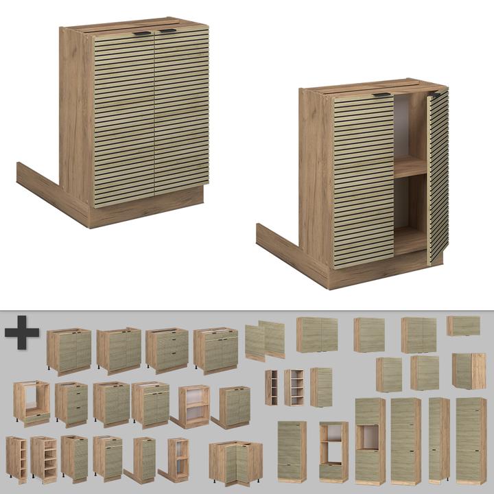 Produktbild Vicco Kücheninsel Fame-Line (60 x 70 x 82 cm)