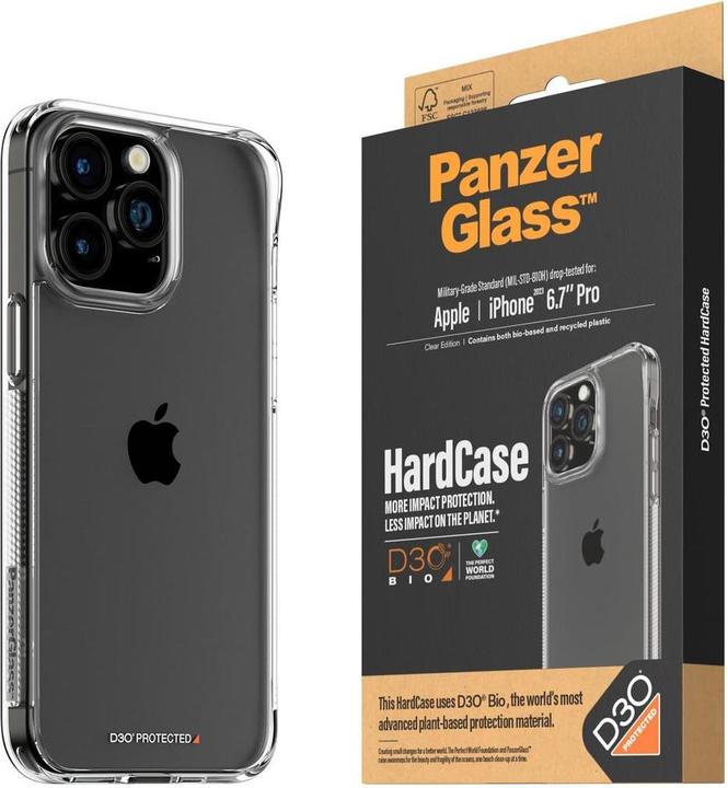 Produktbild PanzerGlass HardCase with D3O (Apple iPhone 15 Pro Max)