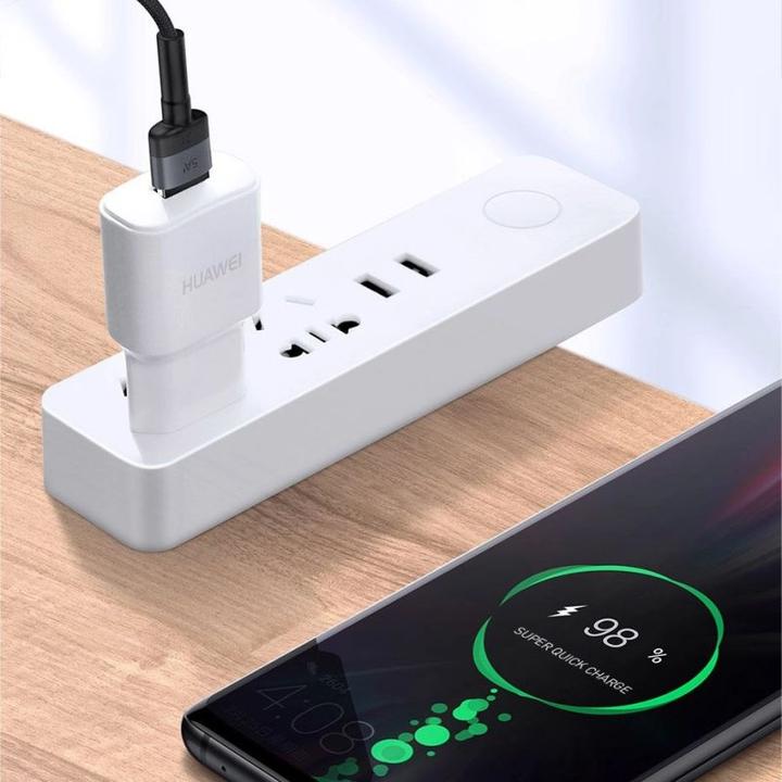 Image du produit Baseus Cafule HW Quick Charging Data cable USB Double-sided Blind Interpolation For Type-C 40W 1m Gray b... (1 m, 40 W)