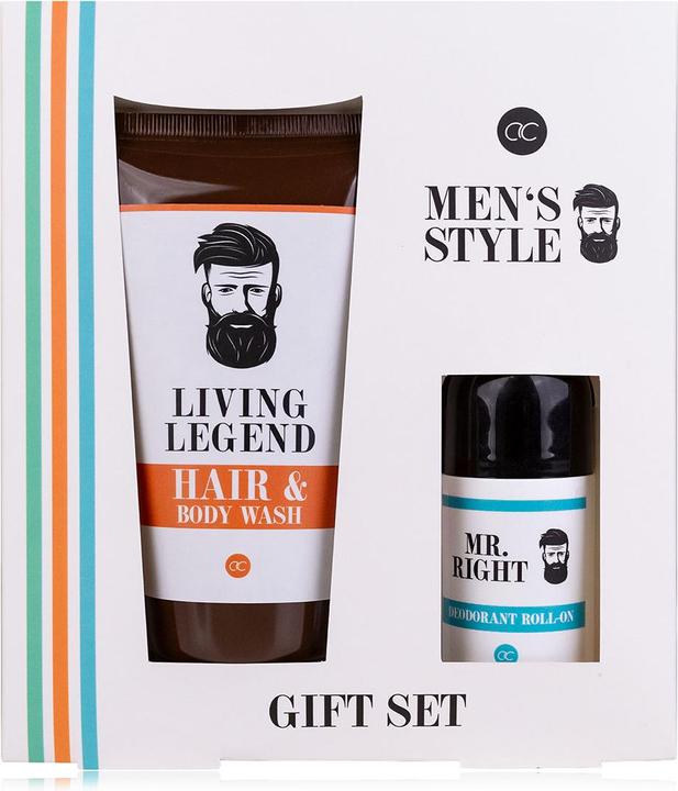 Image du produit Accentra Set de bain MEN'S STYLE en coffret cadeau (Set soin capillaire)