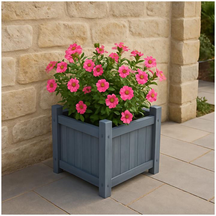 Produktbild HTI-Living Blumenkasten 36 x 36 cm Grau Heidi (36 cm)