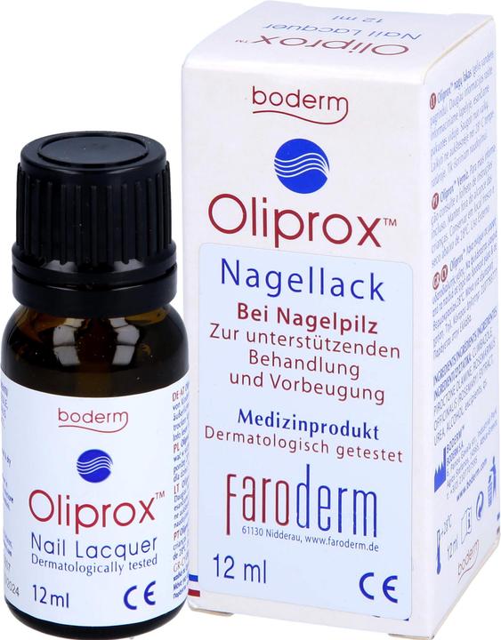 Boderm Oliprox Nagellack zum Schutz vor Nagelpilz, 12 ml Lösung (12 ml)