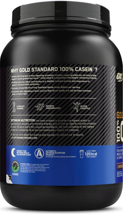 Produktbild Optimum Nutrition Gold Standard 100% Casein (Chocolate Supreme, 1 x, 924 g)