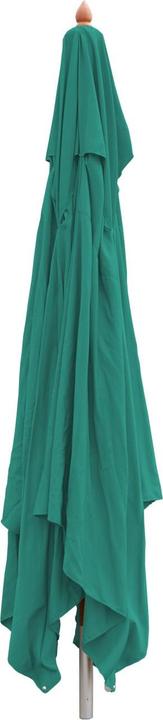 Image du produit Swisshandel24 Gastronomie Parasol en bois, Parasol de jardin, Polyester/bois 14kg, carré 3x3m corde antichoc - b (3 m)