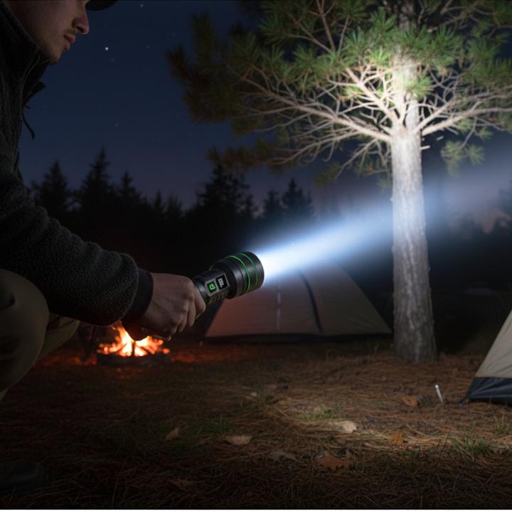 Produktbild Omada Taschenlampe 10000LM (18 cm, 10000 lm)