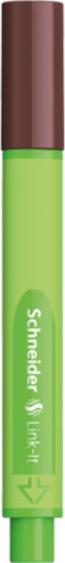 Image du produit Schneider Fineliner Link-It - Marron foncé (Marron, 10x)