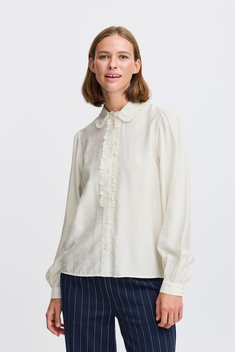Actual product image B.young BYIBINE FRILL SHIRT 20815238 (34)