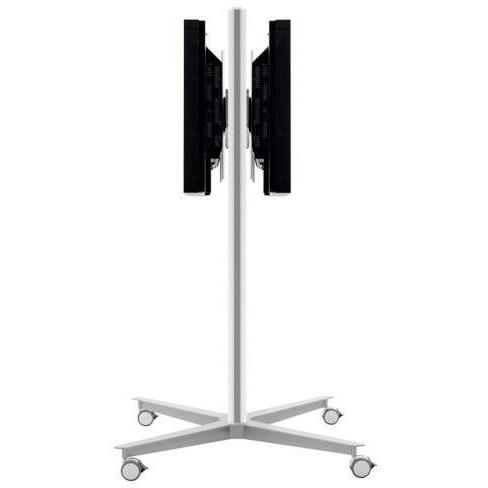 Thumbnail - SMS Flat X FH MD1455 Double (31", 100 kg), TV Ständer, Weiss