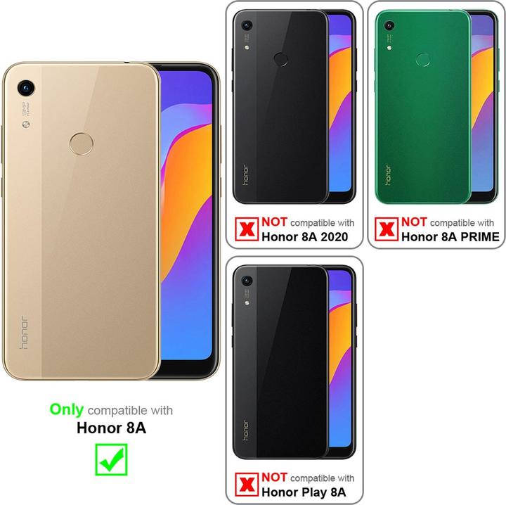Produktbild Cadorabo Book Invisible Magnet Cover (Honor 8A)