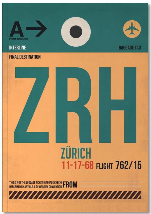 Produktbild Juniqe Zurich - Zürich (A5, Gepunktet)