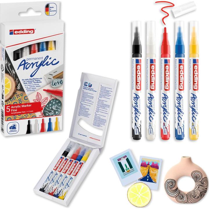 Produktbild Edding Acrylmarker (5x)