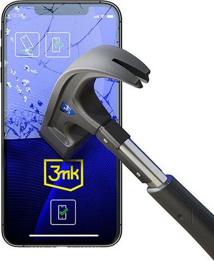 Actual product image 3MK hybrid glass Flexible 2.5D for iPhone 13 Mini (1 Piece, Apple iPhone 13 mini)