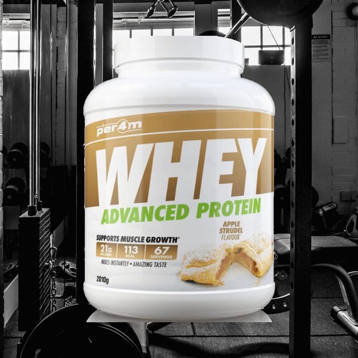 Produktbild Per4m Whey Advanced Protein (2010 g, Apfelstrudel)