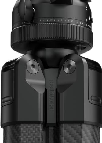 Image du produit Peak Design Pro Lite Tripod - Black (Carbone, Matières plastiques, Métal)
