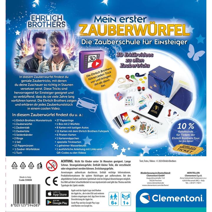 Actual product image Clementoni My first Rubik's cube