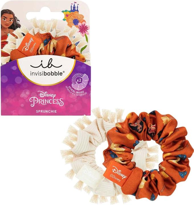 Immagine prodotto Invisibobble Fascetta per capelli per bambini Sprunchie Disney Vaiana 2 pezzi (Set di cravatte per capelli)