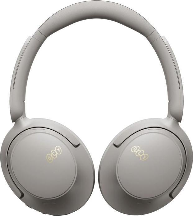 Produktbild QCY H3S Kabellose On-Ear-Kopfhörer mit LDAC und ANC-Geräuschunterdrückung – Grau (Kabelgebunden, Kabellos)