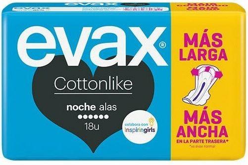 Produktbild Evax Cottonlike Alas Noche 18 Ud (18 x)