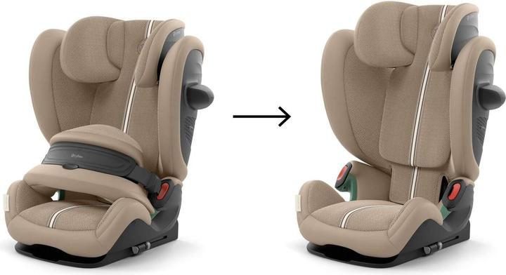 Actual product image Cybex PALLAS G3 I-SIZE PLUS Almond Beige | beige (Child seat, ECE R129/i-Size Standard)
