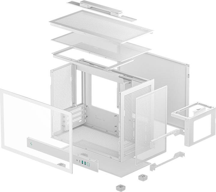 Actual product image Deepcool "Mini CH160 PLUS White" (Mini-ITX, mATX)