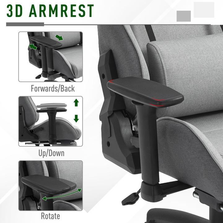 Image du produit Vinsetto Chaise de bureau avec fonction bascule