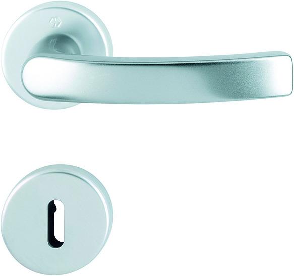 Produktbild Hoppe Türdrücker 199 Luxemburg (Türschildgarnitur)