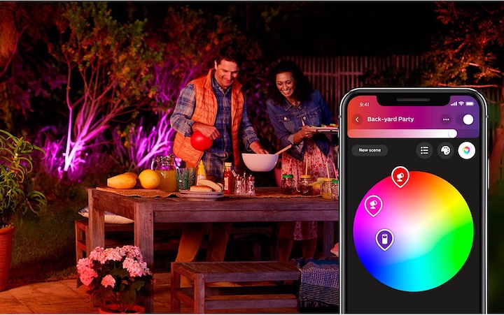 Produktbild Philips Hue Hue Lily Basic Set (DE Stecker) (640 lm, IP65)