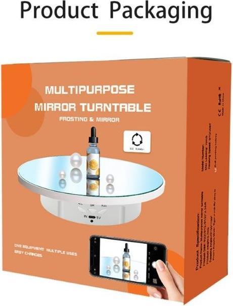 Actual product image MU Classic 360° Elektrischer Spiegel Drehteller (Further accessories)