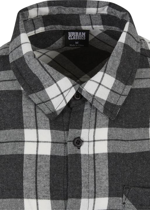 Produktbild Urban Classics Boxy Dark Checked Shirt (5XL)