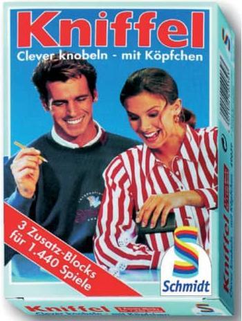 Produktbild Schmidt Spiele SSP49039 - Kniffelblock - 3 Stück für 1440 Spiele, 2-8 Spieler, ab 8 Jahren (DE-Ausgabe) (Deutsch, 2 - 8 Spieler)