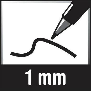 Produktbild STABILO Pen 68 Premium-Filzstift (Dunkelrot, 1 x)