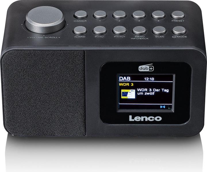 Immagine prodotto Lenco CR-625BK (DAB, DAB, FM, Radio frequenza (RF))