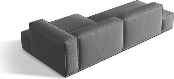 Actual product image Micadoni Modular Right Corner Sofa, "Nuria", 4 Seats, 147x312x72 Made in Europe (Modular sofa, Corner sofa)